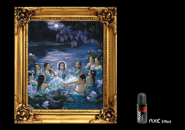 Axe effect ad