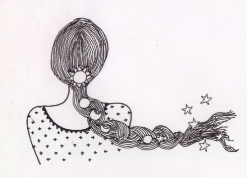 Illustration, Mahila Samakhya Diary, for an NGO in Ahmedabad