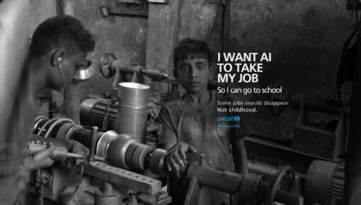 I Want AI To Take My Job : Unicef by Arun Anoop