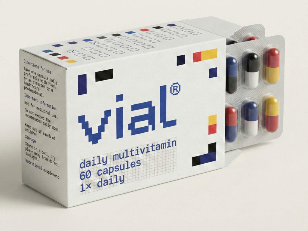 vial packaging design by Presentable