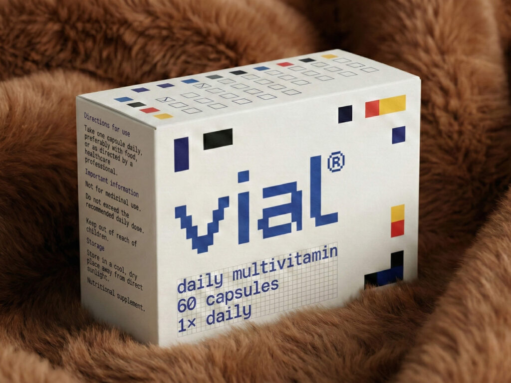 vial packaging design by Presentable